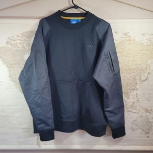 Adidas track style front pouch size large sweater